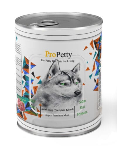 PROPETTY SIĞIR ETLİ TAHILSIZ KÖPEK KONSERVE MAMA 415 GR. x24 ADET