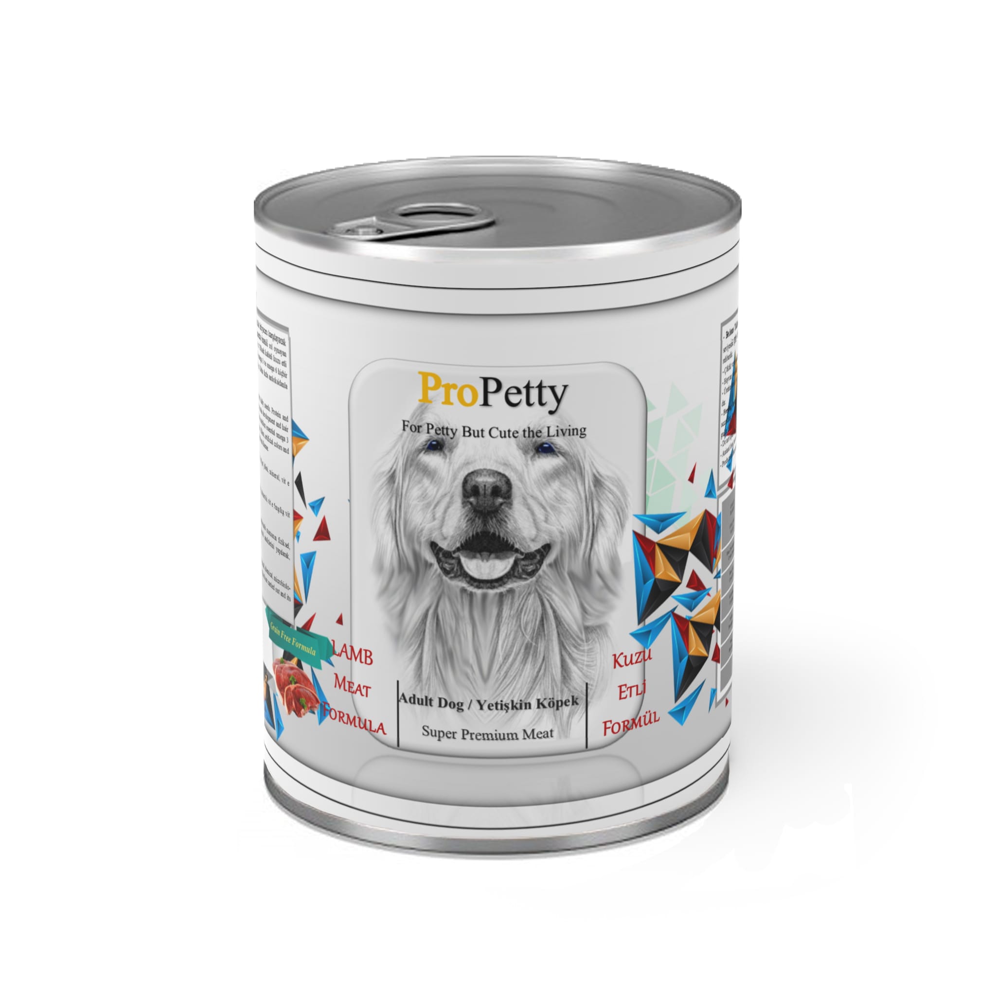 PROPETTY KUZU ETLİ TAHILSIZ KÖPEK KONSERVE MAMA 415 GR. x24 ADET