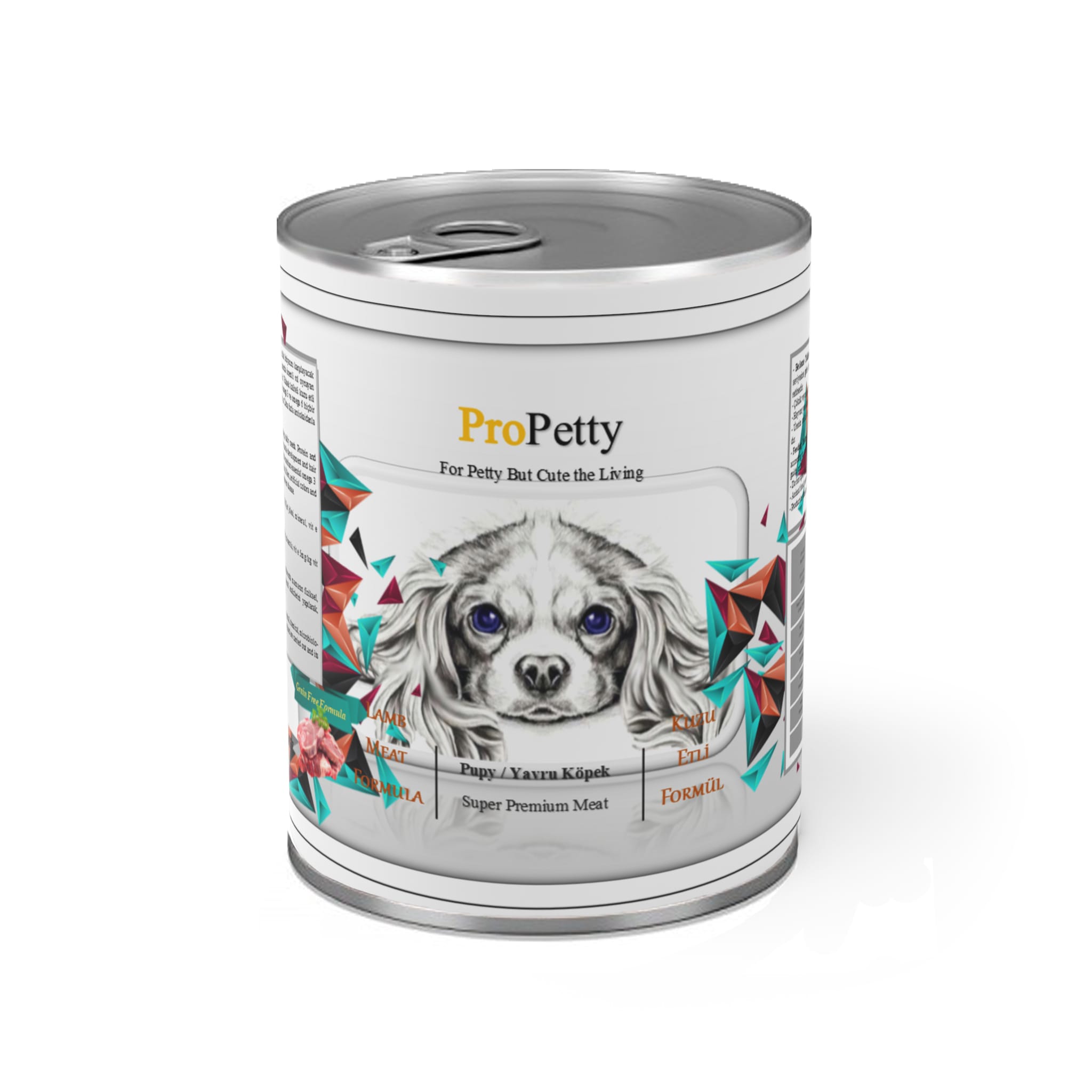 PROPETTY PROPETTY YAVRU KUZU ETLİ TAHILSIZ KÖPEK KONSERVE MAMA 415 GR x24 ADET