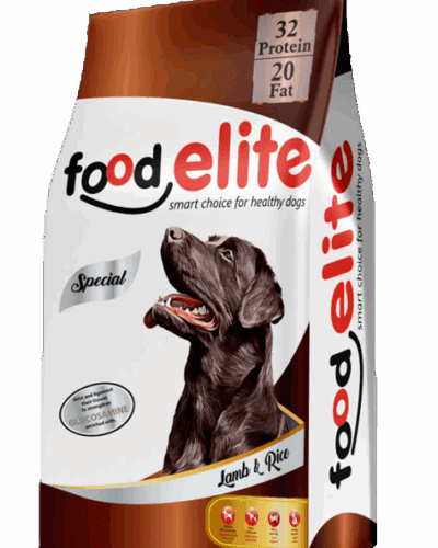 FoodElite Kuzu Etli Pirinçli 32 Protein Kuru Köpek Maması 15 KG