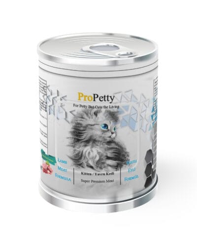 PROPETTY TAHILSIZ KUZU ETLİ YAVRU KEDİ KONSERVE MAMA 415 GR x24 ADET