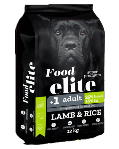 FoodElite 26 Protein Kuzu Etli Kuru Köpek Maması 12 KG