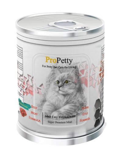PROPETTY TAHILSIZ SIĞIR ETLİ KEDİ KONSERVE MAMA 415 GR. x24 ADET