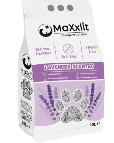 MAXXLİT LAVANTA KOKULU KEDİ KUMU 10 LT.