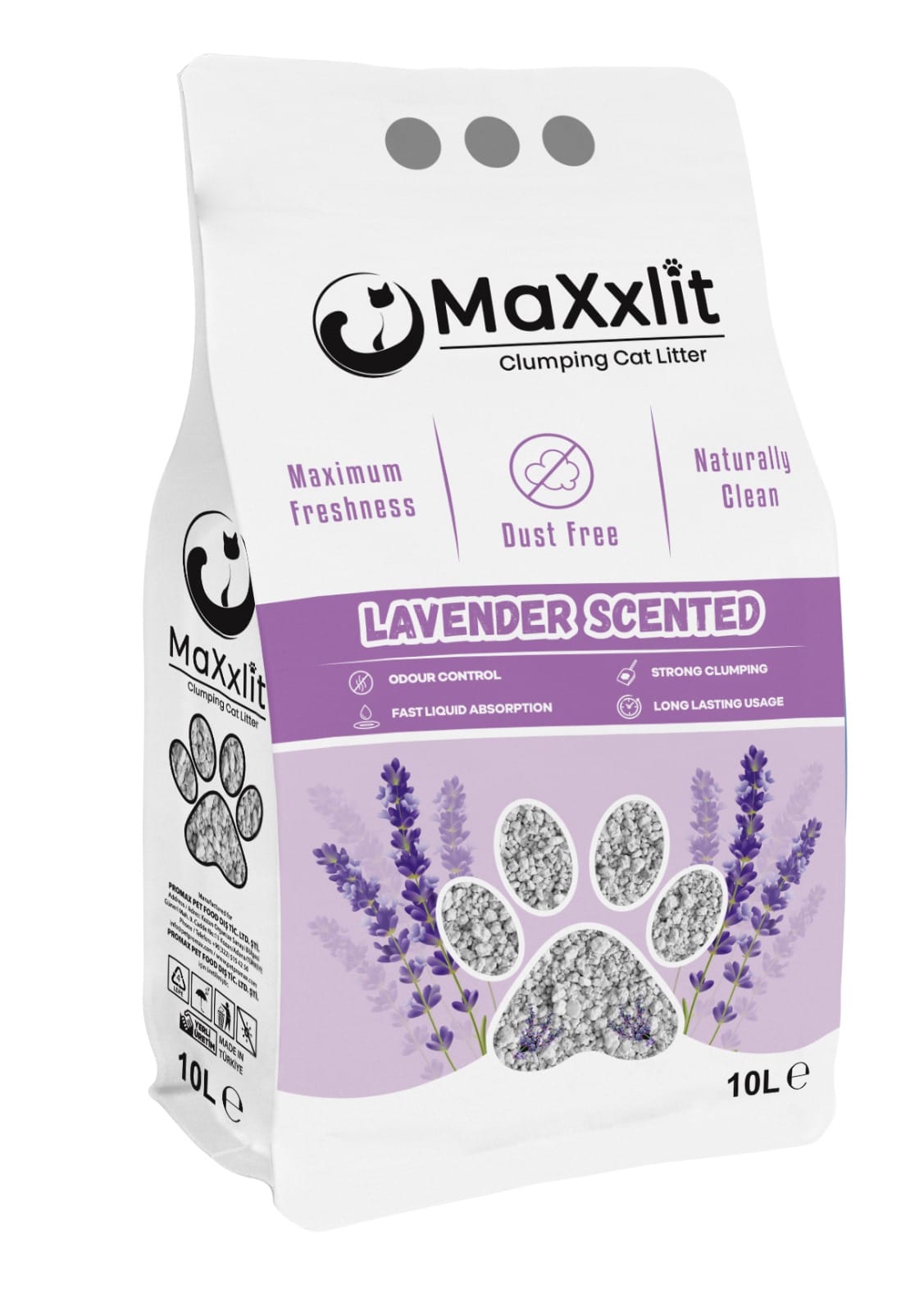 MAXXLİT LAVANTA KOKULU KEDİ KUMU 10 LT.